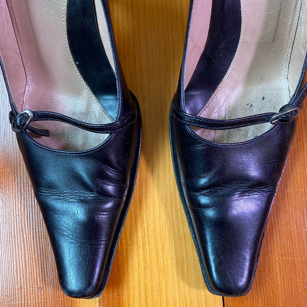 Kenneth Cole Leather Heels, size 7.6 - Picture 5 of 8